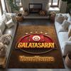 Galatasaray Customize Text Floor Mat Design For Game Room Study Room Decorate Room Playrooms Antislip Rug Office Home Decor Best For Christmas