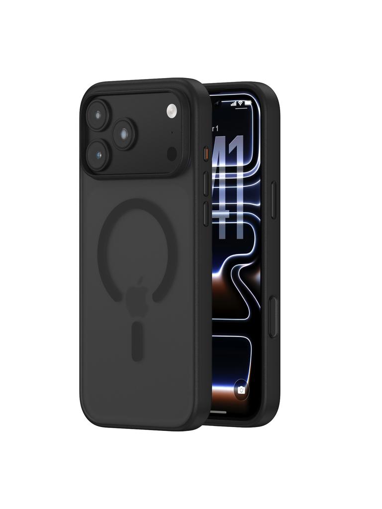 For iPhone 18 Pro Max 17 Pro Luxury Matte Translucent Shockproof Magnetic Case  For Magsafe Shockproof Wireless Charge Cover