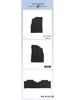 Black Nylon Velvet Soft Floor Mats for 2017 BYD Tang New Energy