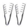 2Pcs Hair Volumizing Comb Men Women Wide Tooth Fluffy Hair Styling Comb Roots Lift