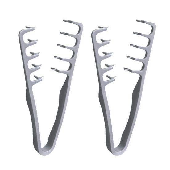 2Pcs Hair Volumizing Comb Men Women Wide Tooth Fluffy Hair Styling Comb Roots Lift