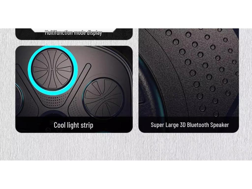 Smart Music Boxing Wall Target: Electronic Punch Bag for Home Training (Adults & Kids)