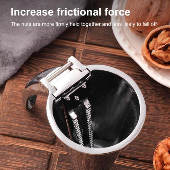 Yousheng Nutcracker Chestnut Clip Peeler Universal Nut Cracker Hazelnut Pecan Walnut Plier Opener Multifunctional Nut Clip Kitchen Gadget