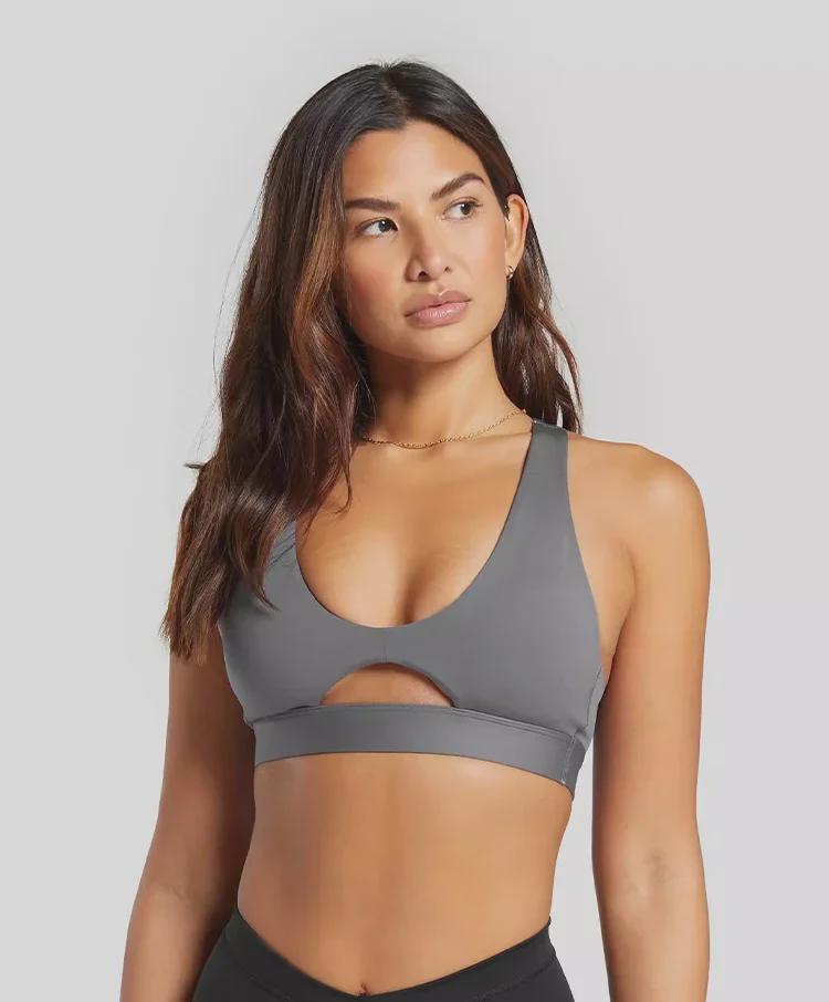 Elegant U-Neck Hollow Yoga Vest for Women - Stylish Design for Running, Dance, and Fitness