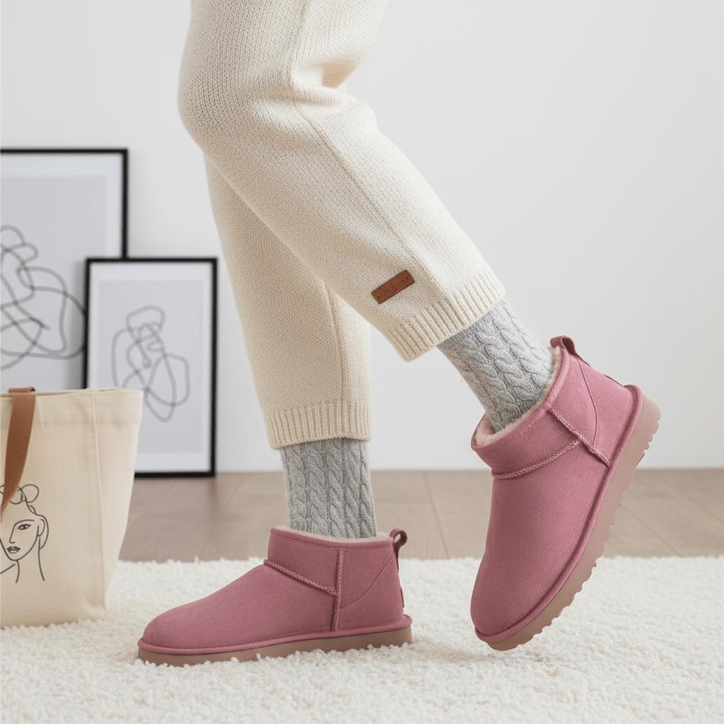 UGG Classic Ultra Mini Boot Dusty Orchid Women Sneakers Pink 1116109-DYR