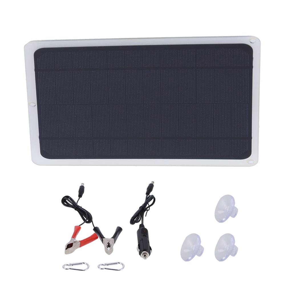 6W 12V Solar Panel Solar Cell Panel Charger Board for Charging Car RV Boat Mobile Phone