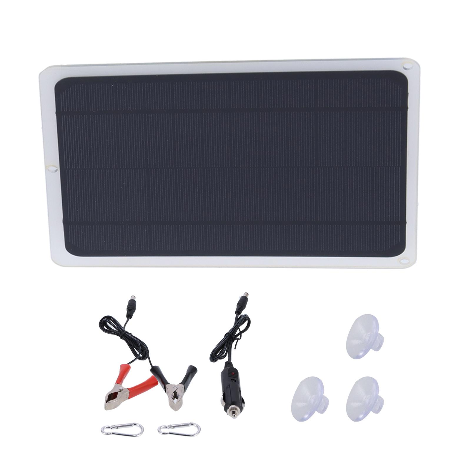 

6W 12V Solar Panel Solar Cell Panel Charger Board for Charging Car RV Boat Mobile Phone