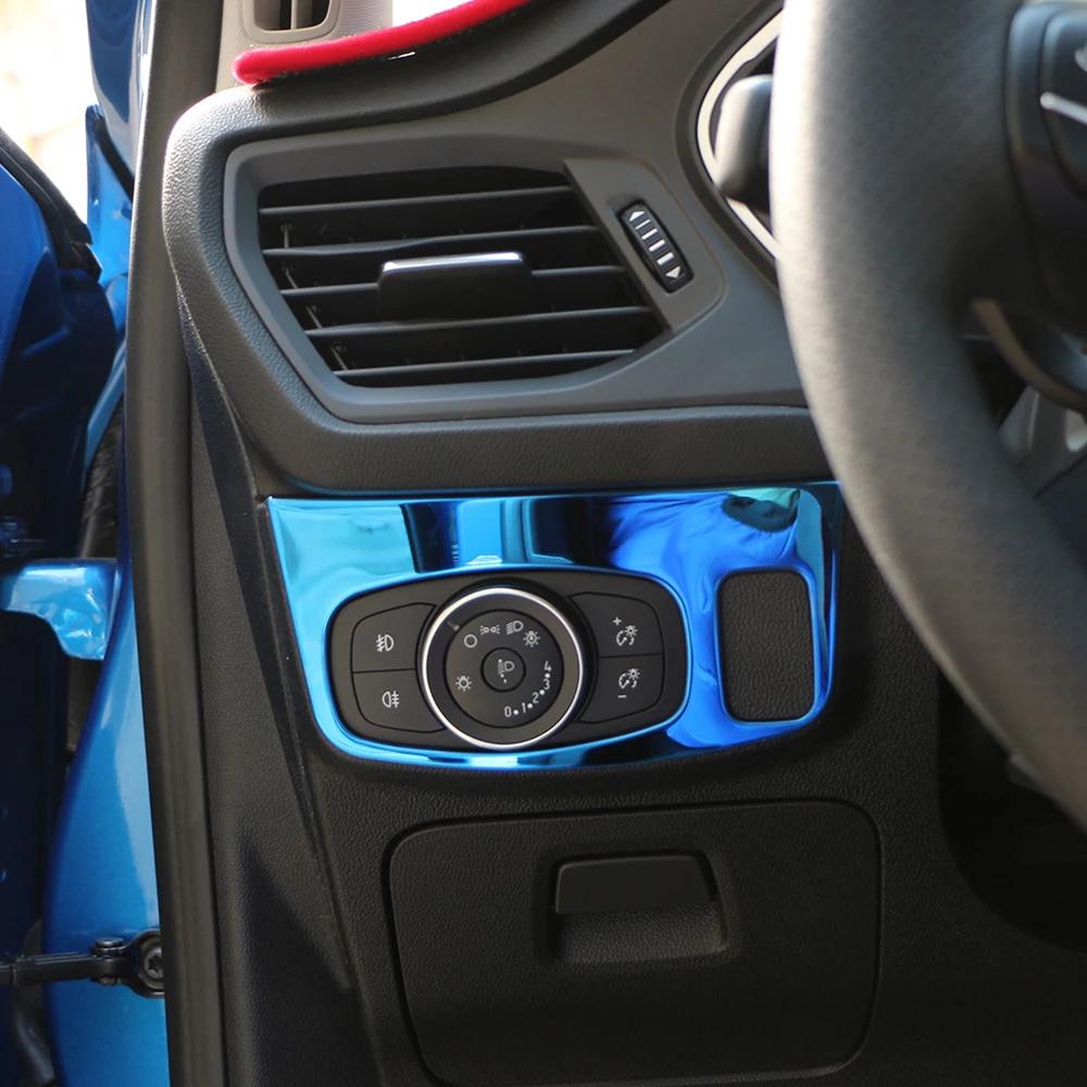 For Ford Focus 4 MK4 2019 2020 2025 LHD Headlight Switch Panel Sticker Lamp Switch Decoration Cover Car Interior Accessories