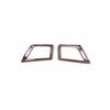 L&R AC Air Outlet Vent Cover Trim 2* Fit For BMW X1 E84 2010-2015 Red Wood Grain