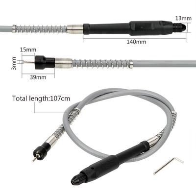 Arbore flexibil moale pentru unelte electrice Dremel 3000 Accesorii profesie cu mandrină de găurit 0,3-3,2 mm polizor ax flexibil