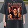 Damon Salvatore Bootleg Unisex T-Shirt, Vampire Diaries Graphic Tee