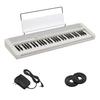 Casio Electronic Keyboard Casiotone WE a Favorite of Offering Sound and Easy Portability (CASIO) CT-S1 (White) 61-key Keyboard, Harami-chan,