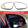 For Toyota Camry XV50 2011-2018 Left or Right Door Side Wing Clear Mirror Glass Heated Rear View Replacement