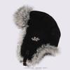 Unisex Fleece Lined Winter Beanie Hat With Ear Protection Windproof Outdoor Cycling Cold Weather