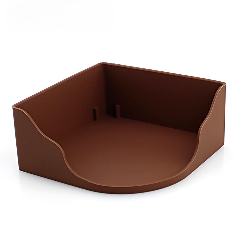 Silicone Coaster Storage Bracket Set Coaster Bottom Bracket Bracket Tray Cup Box Iron Bracket 6 Sets 8 Sets