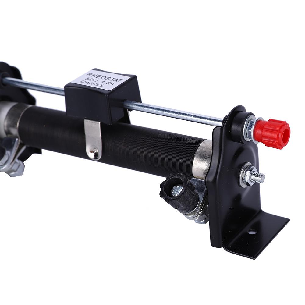 Fizică Electric Reostat Glisant Rezistență Instrument de Cercetare de Laborator 1.5A 50 Ohm
