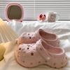 Zoccoli da Donna con Stelle per l'Estate Outdoor Comfort Suola Spessa Antiodore 2026 Nuove Pantofole Casual Rialzanti