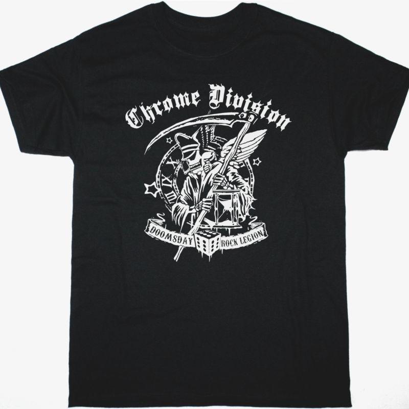 Chrome Division Doomsday Rock Legion Black T-Shirt S разноцветный
