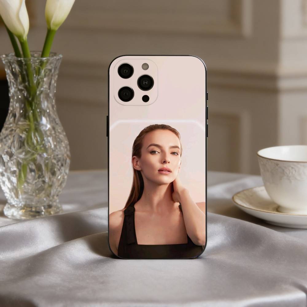 Charming J-Jodie C-Comer Actress Phone Case For iPhone 17pro, 16,15,14,13,12,11 X XR Plus,Others Soft Black Cover