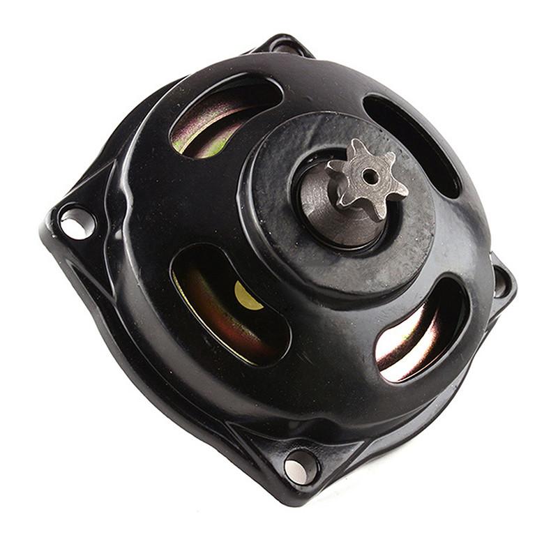 Universal Engine Parts T8F 6 T Tooth Drum Gear Box With Clutch Pad 2 Stroke 47cc 49cc Chinese Pocket Kids Quad ATV Dirt Bike