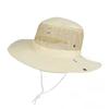 Fashion Mesh Breathable Bucket Hat Wide Brim Quick-Drying Sun Hat Waterproof Fordable Basin Cap Outdoor