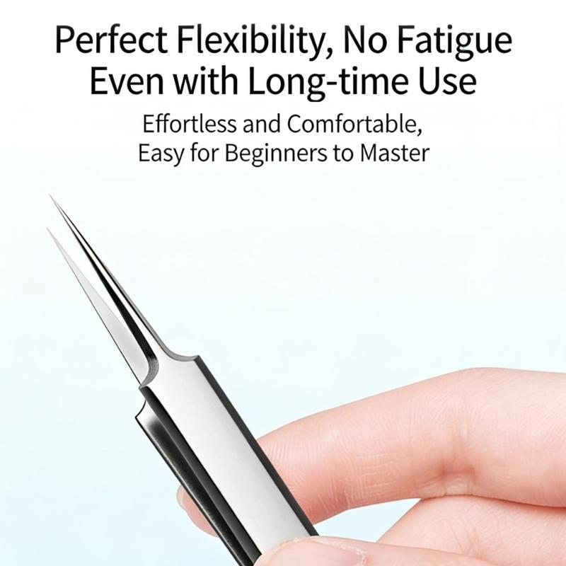 Professional Stainless Steel Blackhead Extractor Set Of 7 Pieces For Deep Pore Cleaning And Skin Cares