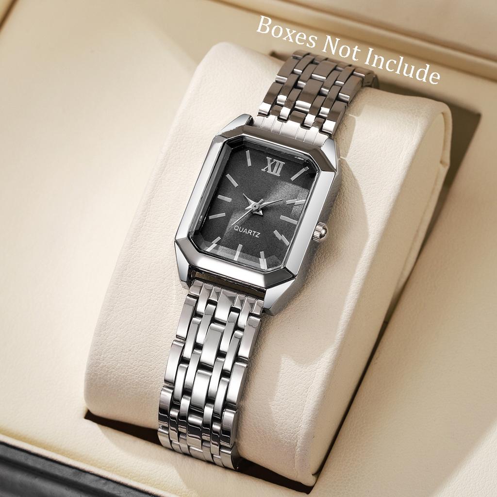 Fashion Rectangle Women Quartz Wristwatch Casual Ladies  Watches Girls Clock Reloj Mujer(Without Box)