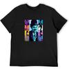 WANGJIA Chaplin Actor Individuality Charlie Smiles Mens Black T-Shirt Unisex Tee Clothing