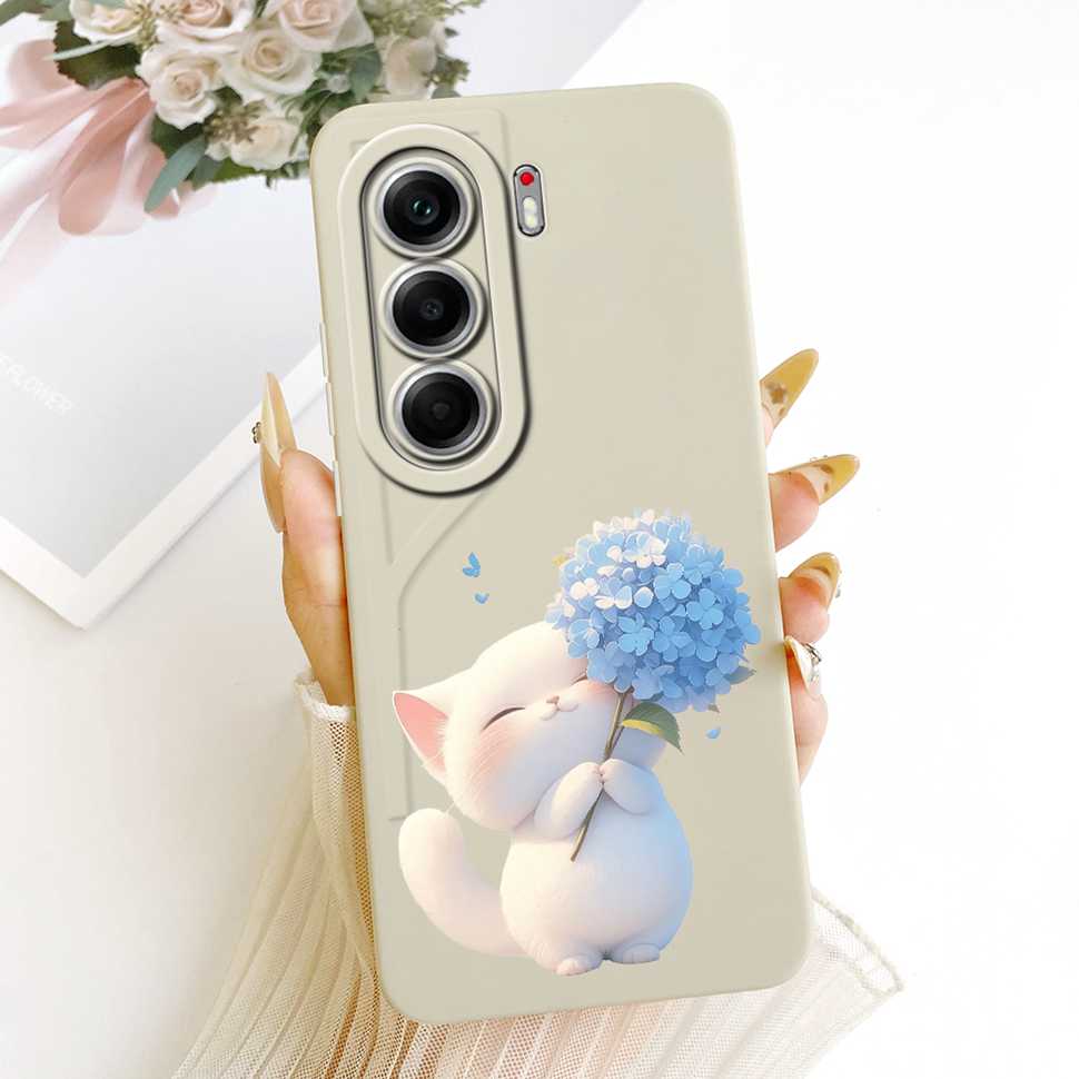 Casing For Tecno Camon 40 Pro 5G CM7 Fashion Flower Soft Silicone Cover For Tecno Camon40 Pro 40Pro Phone Cases Capa