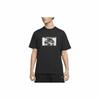 Nike Letter Logo Chest Print Short-Sleeve T-Shirt for Men In Black DR5758-010