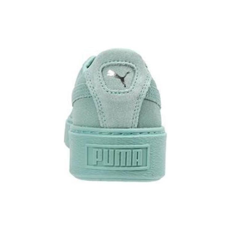 (WMNS) PUMA Basket Platform Reset 'Peppermint Green' Women's 363313-03