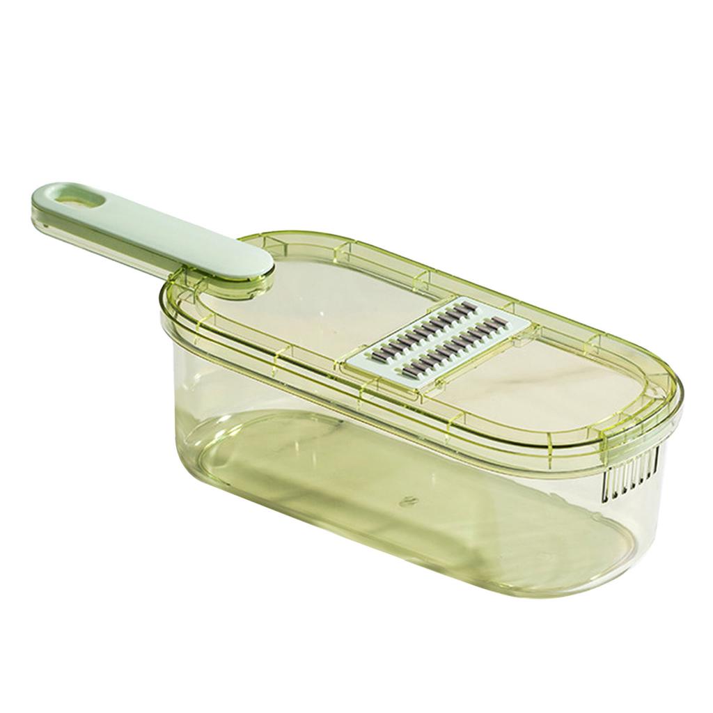 Vegetable Cutter Vegetable Slicers 304 Stainless Steel Transparent Food Chopper for Potato 3 Blades