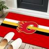 Calgary Flames Area Rug Suitable for Indoor And Outdoor,Carpets for Playroom, Homes, Offices, Living Rooms,Home Decor,Christmas Fan Gift