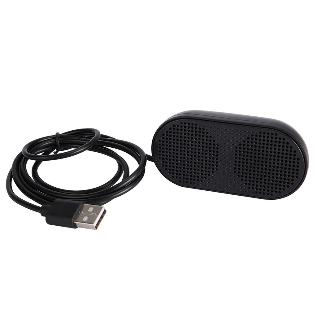 Computer Speaker Soundbox Mini Portable USB Sound Card Decoder Small Compatible Lightweight Pure Sound Quality USB Interface Omnidirectional Sound