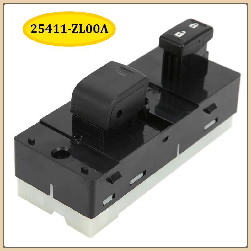 25411-ZL00A For Nissan Frontier 2009- Electric Power Window Switch Lifter Control Button Parts Car Accessories