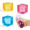 New High Density Gel Cube Square Decompression Vent Toy Squishy Stress Ball Squeeze Toys Stress Relief Sensory Toy Squeeze Toys