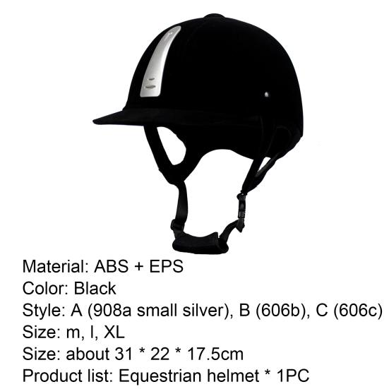 Nefes Alabilen Unisex Binicilik Kaskı Yarış Pisti İçin Ayarlanabilir At Binme Şapkası