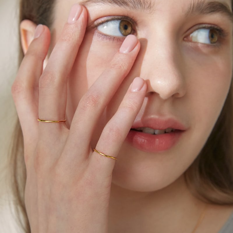 Hei SLIM LAYERED 3SET RING