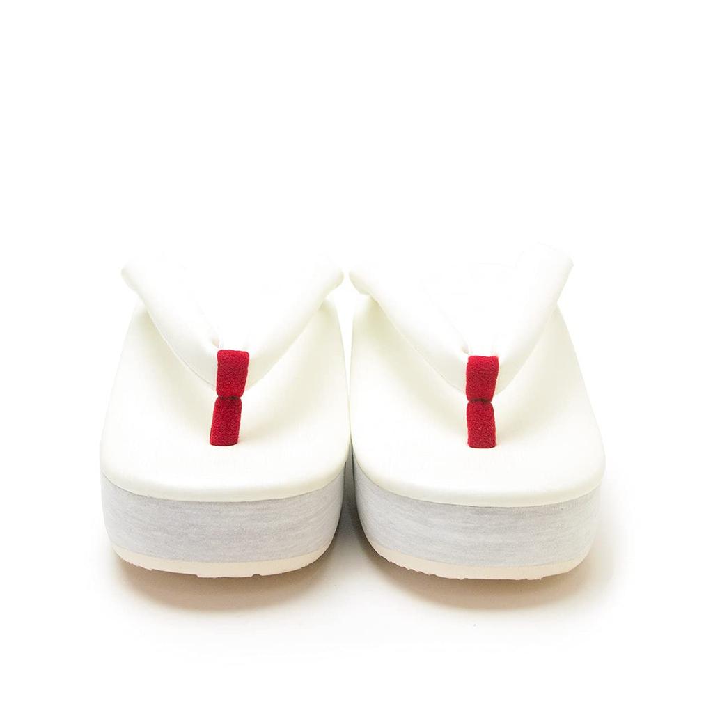Calen Cafe Zori F293 Japanese shoe size [Hishiya Blosso] Women's No. Off-White (Off-white, dimensions, Adult, Length/Dimensions/Weight (Range), 23.5