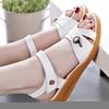 Foreign trade export real soft leather beef tendon soft sole 2025 new summer beef tendon sole casual low heel non-slip mother sandals