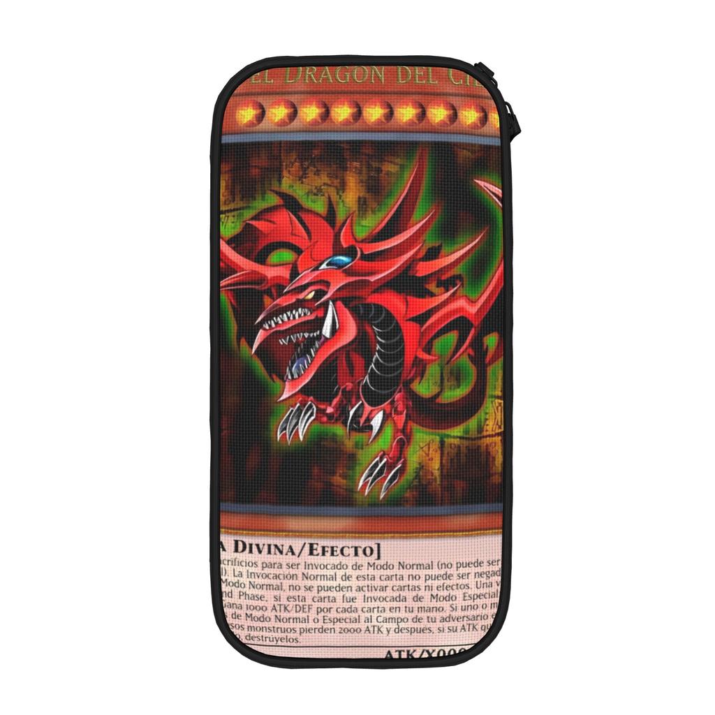 New Anime Yu Gi Oh Card Pencil Case Pencil Box Pen for Student Large Storage Bags Students School Zipper Stationery