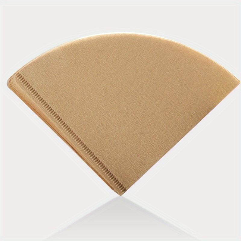 100pcs/set 2-4 Servings V60 Coffee Filter Cups with Filter Paper Hand Brewed Coffee Pot Filter Paper