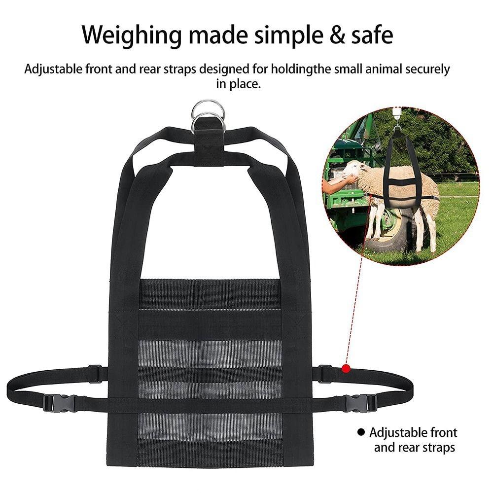 Convenient Animals Weighing Strap Durable Weight Scale Sling  for Weighing Calf Lambs Newborn