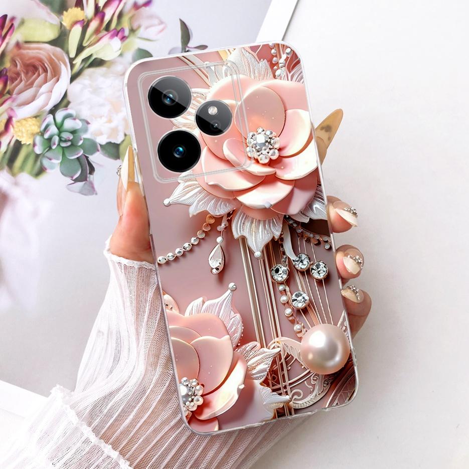 For Realme GT 7 GT7 T 5G Case RMX5061 Cute Lion Fashion Painted Cover Soft Silicone Phone Case For Realme GT 7 Pro GT7T 5G Shell
