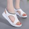 Women Sandals Breathable Comfort Shopping Ladies Walking Shoes Wedge Heels Summer Platform Sandal Shoes Mujer Plus Size 42