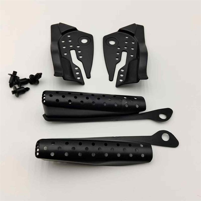 Kryty okapových žlabů pro Volvo XC60 2018-2025 Proti listí Blokování nečistot Odtokový žlábek stěračů Upravený odtok Dodatečná montáž Otvor pro odtok z kapoty