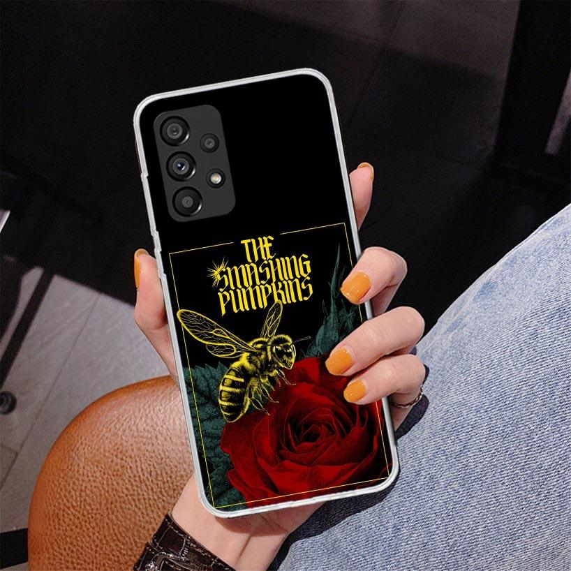 Rock The Smashing Pumpkins Phone Case For Samsung Galaxy A52 A32 A22 A12 A51 A31 A50S A30S A20S A10S Note 20 Ultra 10 Plus S10 A