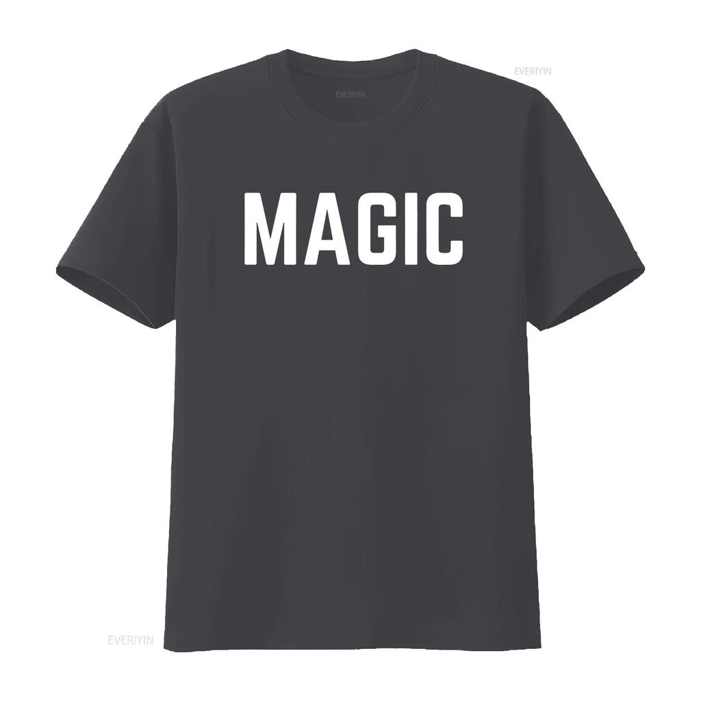 Magic t shirt Word Clothing vintage Washed Casual fashion streetwear Stretched designer clothes homme Top For Everyday Wear