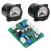 VU Meter Panel Kit 2PCS Warm Color Backlight Power Amplifier VU Meter with Driver Board