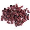 100Pcs 80/120/150/180/240Grit Nail Sanding Bands for Nail Drill Fine Grit Nail